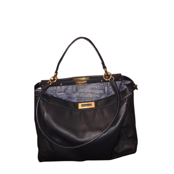 fendi peekaboo navy